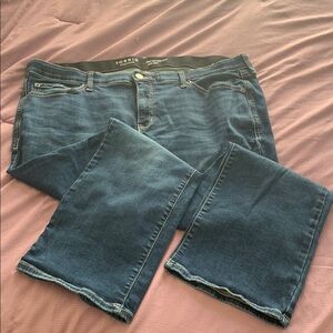 Torrid Crop Sky High Boot Jeans